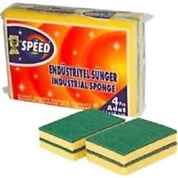 Speed 4 lü End. Düz Sünger 15 adet